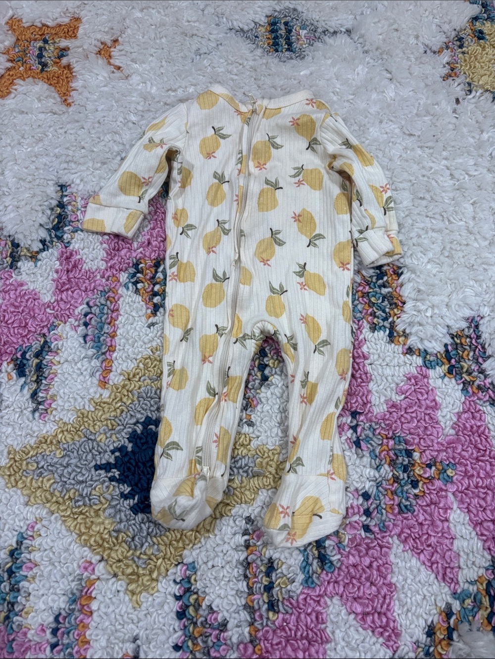 Rabbit + Bear Lemon Pajama
